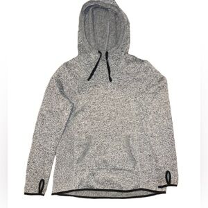 Gray athletic hoodie